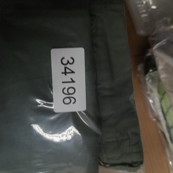 Frank & Eileen Pants Womens‎ 6 Green Wicklow Italian Chino Raw Hem Luxury - Picture 9 of 9